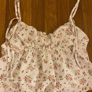 l.a. hearts flower tank top